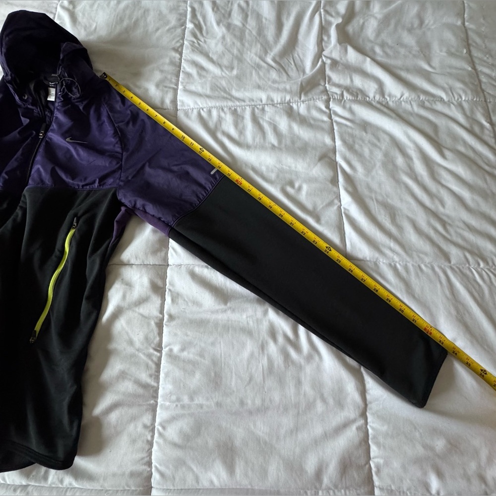 Nike Windbreaker Unisex Purp Black Size M - Picture 5 of 10